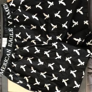 Black & white American Eagle boxers